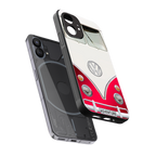vintage volkswagen back phone cover | glass case for nothing phone 1