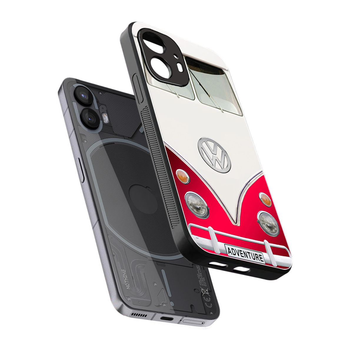 vintage volkswagen back phone cover | glass case for nothing phone 2