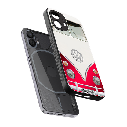 vintage volkswagen back phone cover | glass case for nothing phone 2
