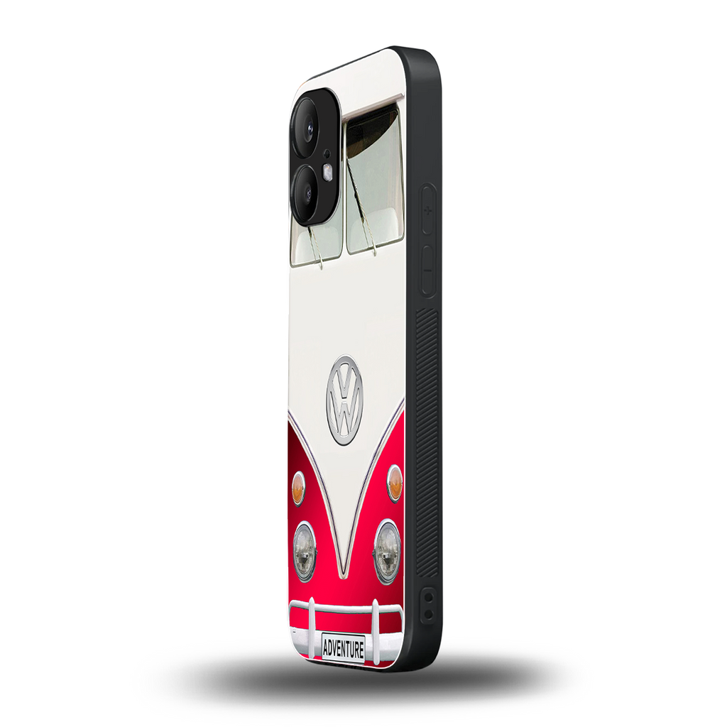 vintage volkswagen back phone cover | glass case for nothing phone 2