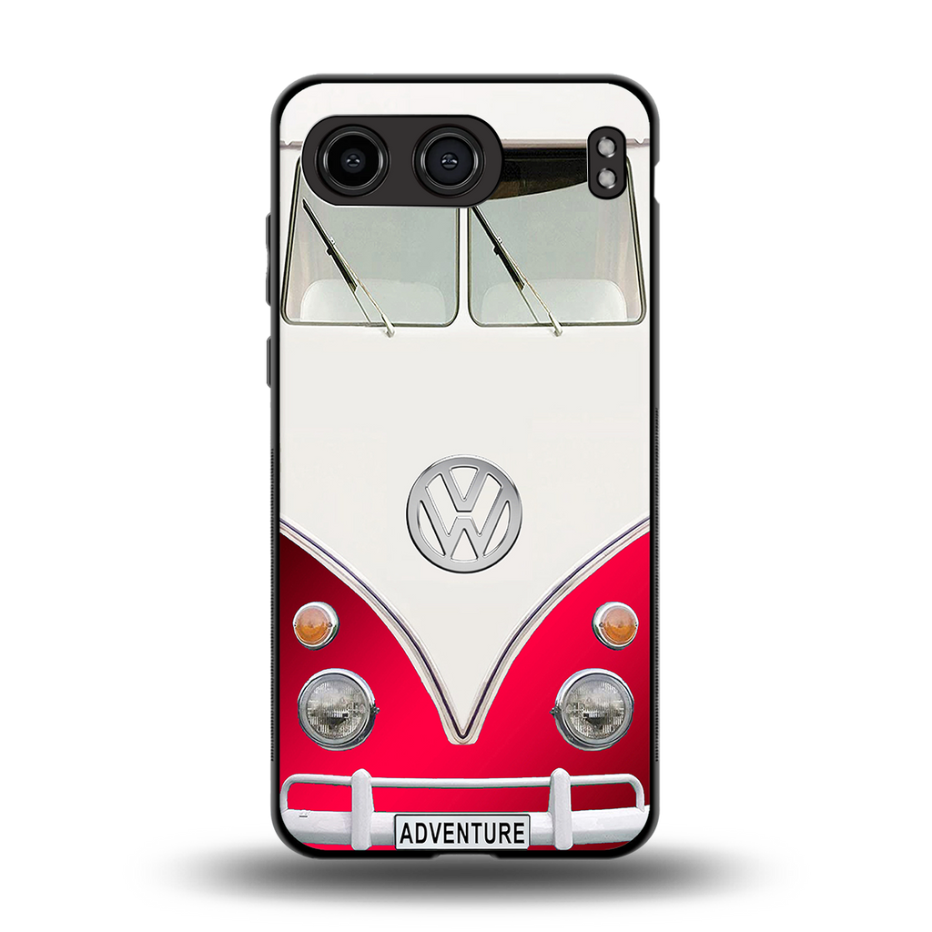 vintage volkswagen back phone cover | glass case for oneplus nord 4