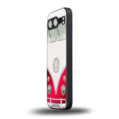 vintage volkswagen back phone cover | glass case for oneplus nord 4