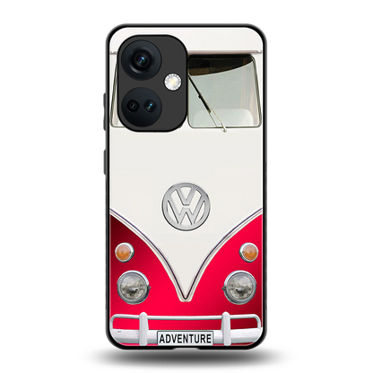 vintage volkswagen back phone cover | glass case for oneplus nord ce 3