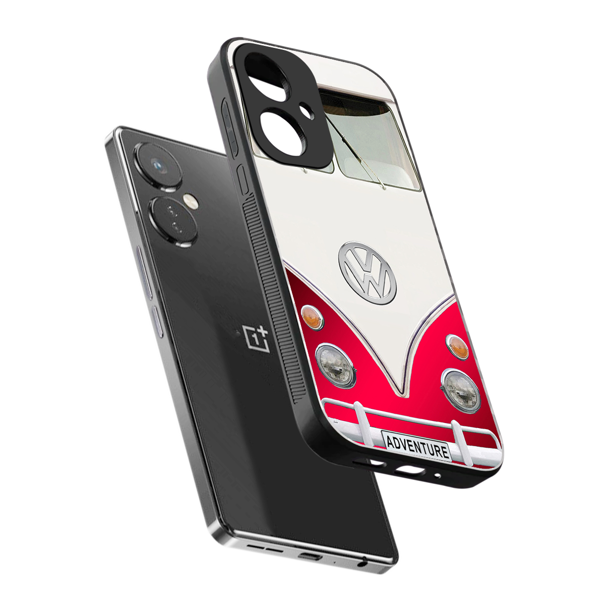 vintage volkswagen back phone cover | glass case for oneplus nord ce 3