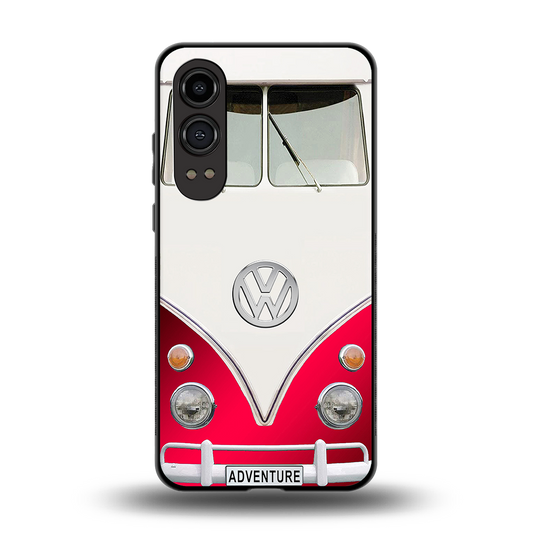 vintage volkswagen back phone cover | glass case for oneplus nord ce 4 lite