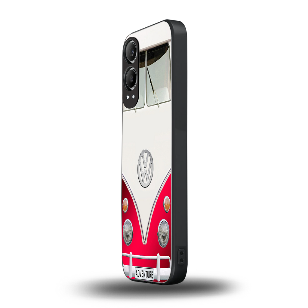 vintage volkswagen back phone cover | glass case for oneplus nord ce 4 lite