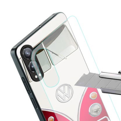 vintage volkswagen back phone cover | glass case for oneplus nord ce 4 lite