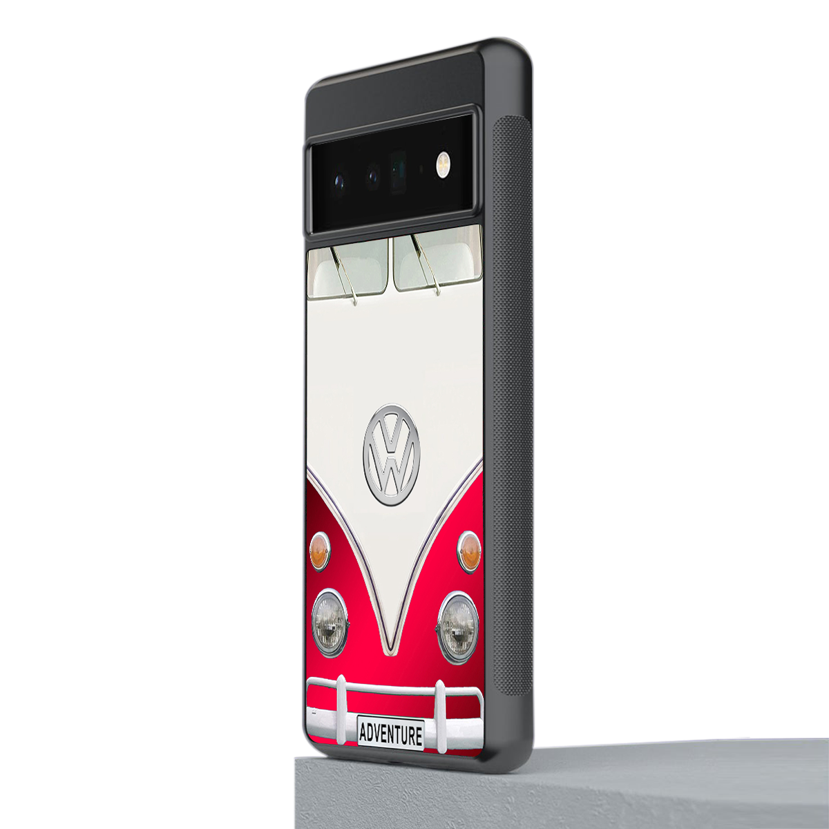 vintage volkswagen back phone cover | glass case for google pixel 6 pro