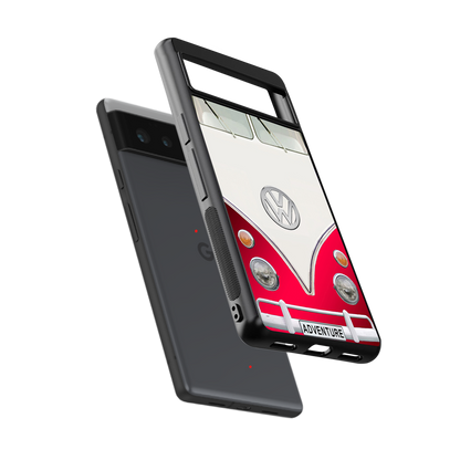 vintage volkswagen back phone cover | glass case for google pixel 6