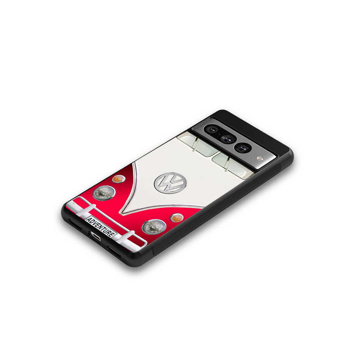 vintage volkswagen back phone cover | glass case for google pixel 7 pro
