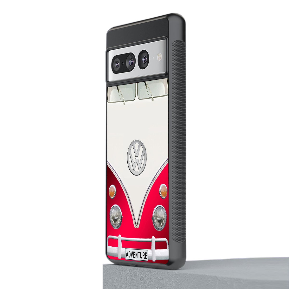 vintage volkswagen back phone cover | glass case for google pixel 7 pro