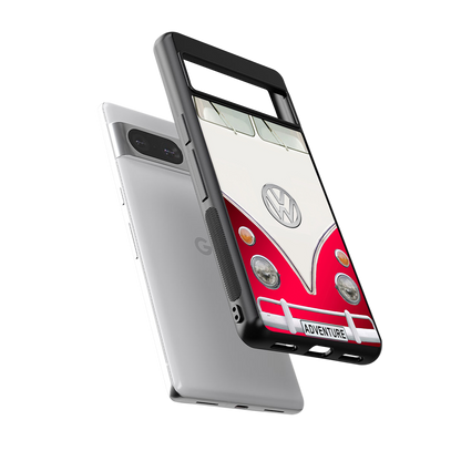 vintage volkswagen back phone cover | glass case for Google Pixel 8