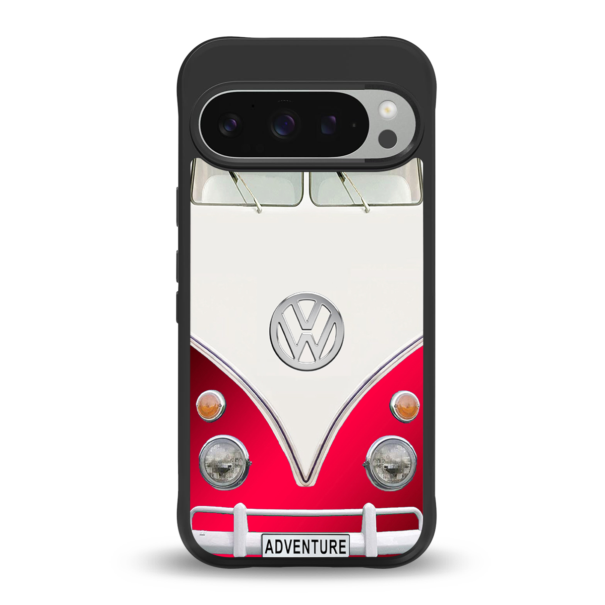 vintage volkswagen back phone cover | glass case for google pixel 9 pro xl