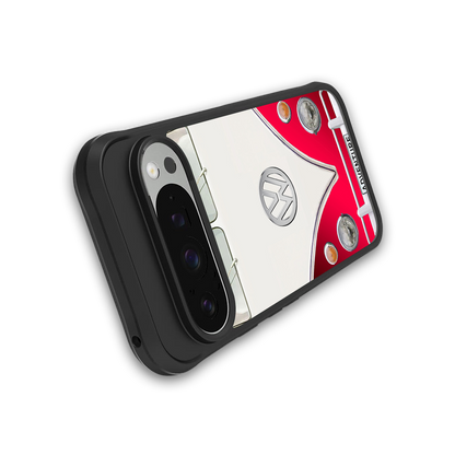 vintage volkswagen back phone cover | glass case for google pixel 9 pro