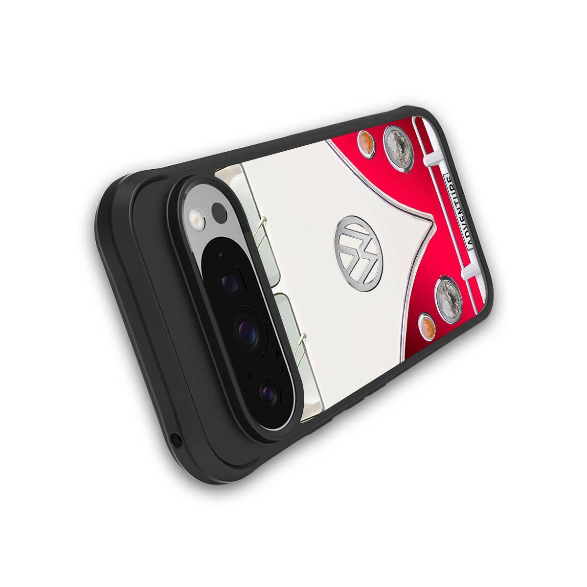 vintage volkswagen back phone cover | glass case for google pixel 9 pro xl