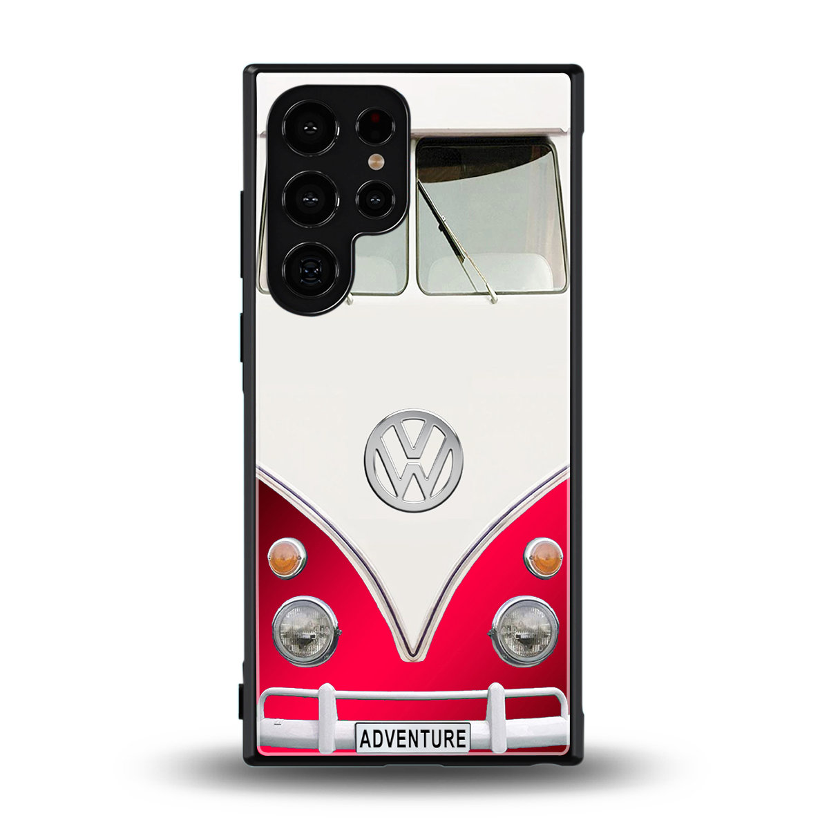 vintage volkswagen back phone cover | glass case for samsung galaxy s23 ultra