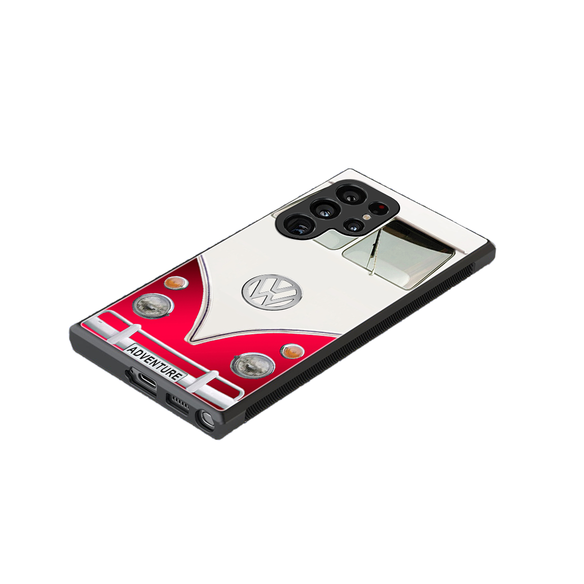 vintage volkswagen back phone cover | glass case for samsung galaxy s23 ultra