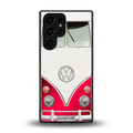 vintage volkswagen back phone cover | glass case for samsung galaxy s25 ultra