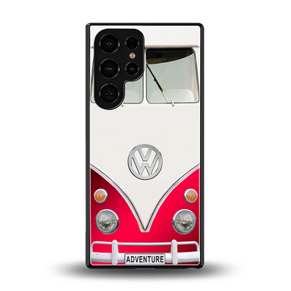 vintage volkswagen back phone cover | glass case for samsung galaxy s25 ultra