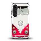 vintage volkswagen back phone cover | glass case for samsung galaxy s24 plus