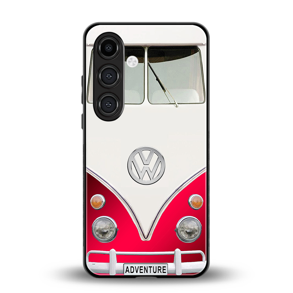 vintage volkswagen back phone cover | glass case for samsung galaxy s24 plus