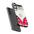 vintage volkswagen back phone cover | glass case for samsung galaxy s24 plus