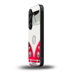 vintage volkswagen back phone cover | glass case for samsung galaxy s24