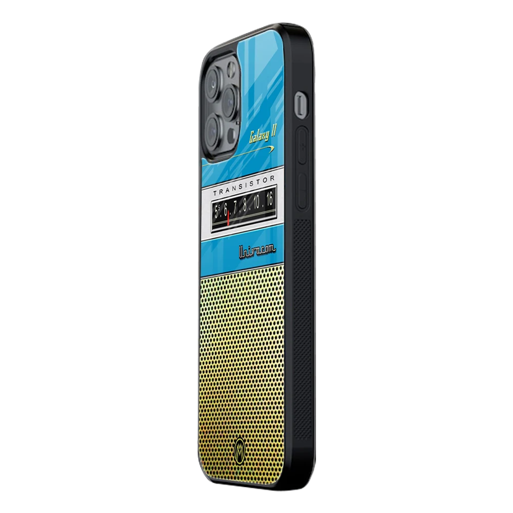 Slim Glass Back Phone Case for Multiple Brands – iPhone, Samsung, Redmi, OnePlus, Oppo, Vivo