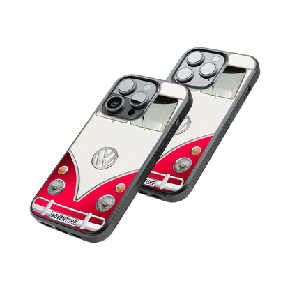 Protective Glass Back Phone Case Compatible with iPhone, Samsung, OnePlus, Pixel & More