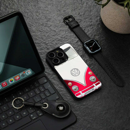 vintage volkswagen back phone cover | glass case for iphone 13 pro max