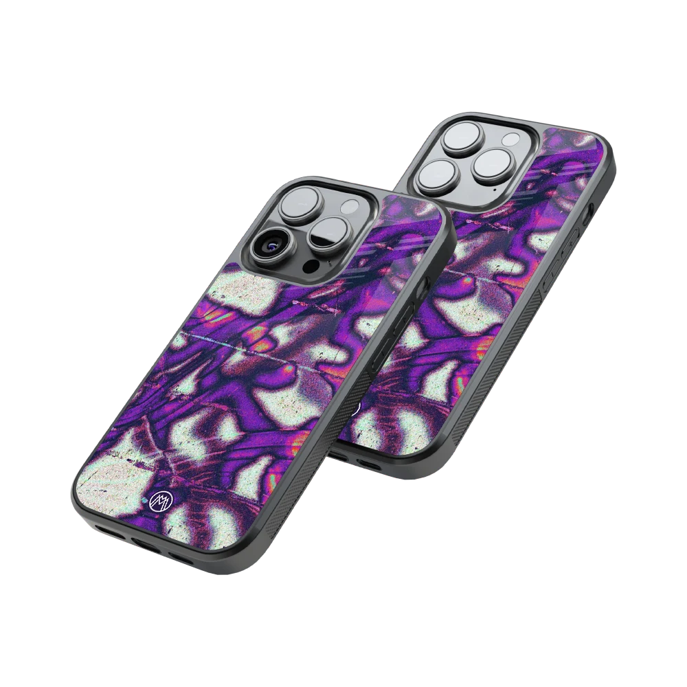 Protective Glass Back Phone Case Compatible with iPhone, Samsung, OnePlus, Pixel & More