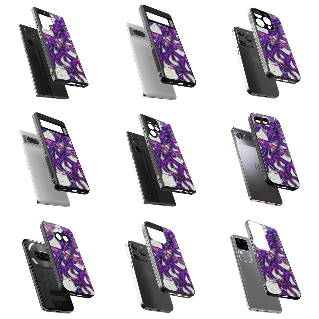 Durable Glass Back Mobile Case for iPhone, Samsung, OnePlus, Google Pixel, Redmi, Vivo, Oppo