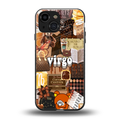 virgo aesthetic collage back phone cover | glass case for iphone 13 mini