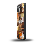 virgo aesthetic collage back phone cover | glass case for iphone 13 mini