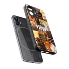 virgo aesthetic collage back phone cover | glass case for nothing phone 2