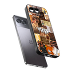 virgo aesthetic collage back phone cover | glass case for oneplus nord 4
