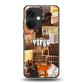 virgo aesthetic collage back phone cover | glass case for oneplus nord ce 3