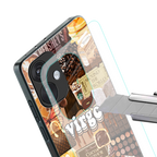 virgo aesthetic collage back phone cover | glass case for oneplus nord ce 3