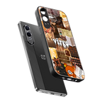 virgo aesthetic collage back phone cover | glass case for oneplus nord ce 4 lite