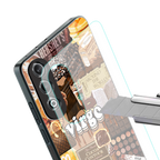 virgo aesthetic collage back phone cover | glass case for oneplus nord ce 4