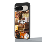 virgo aesthetic collage back phone cover | glass case for google pixel 9
