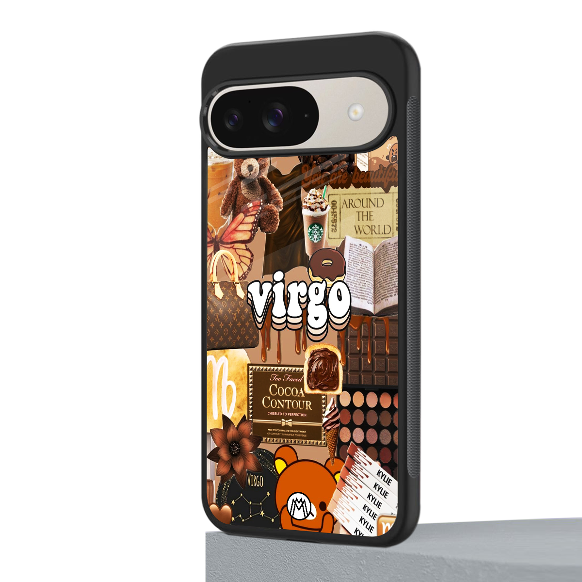 virgo aesthetic collage back phone cover | glass case for google pixel 9