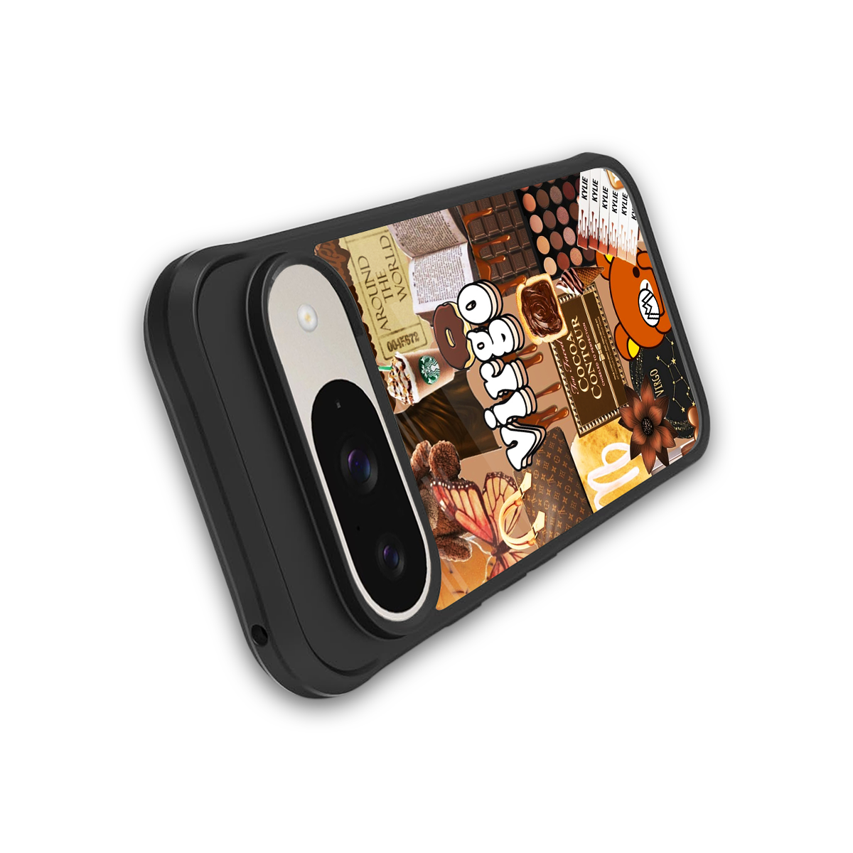 virgo aesthetic collage back phone cover | glass case for google pixel 9