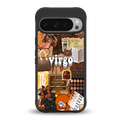 virgo aesthetic collage back phone cover | glass case for google pixel 9 pro