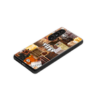 virgo aesthetic collage back phone cover | glass case for samsung galaxy s25 plus