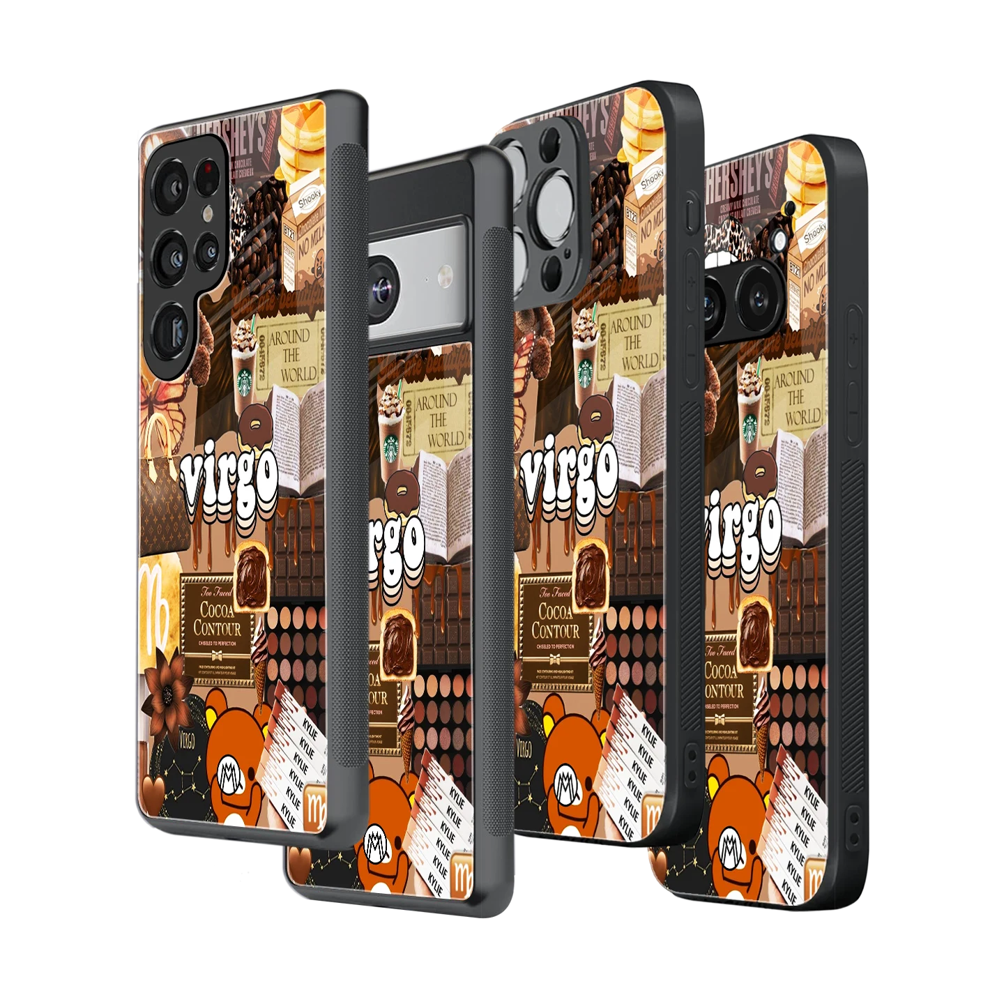 Stylish Glass Back Case for All Smartphones – iPhone, Samsung, OnePlus, Pixel, Redmi, Oppo, Vivo, Motorola
