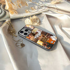 virgo aesthetic collage back phone cover | glass case for iphone 14 pro max