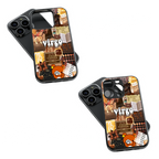 Trendy Glass Back Mobile Case for iPhone, Samsung, Redmi, OnePlus, Google Pixel, Motorola