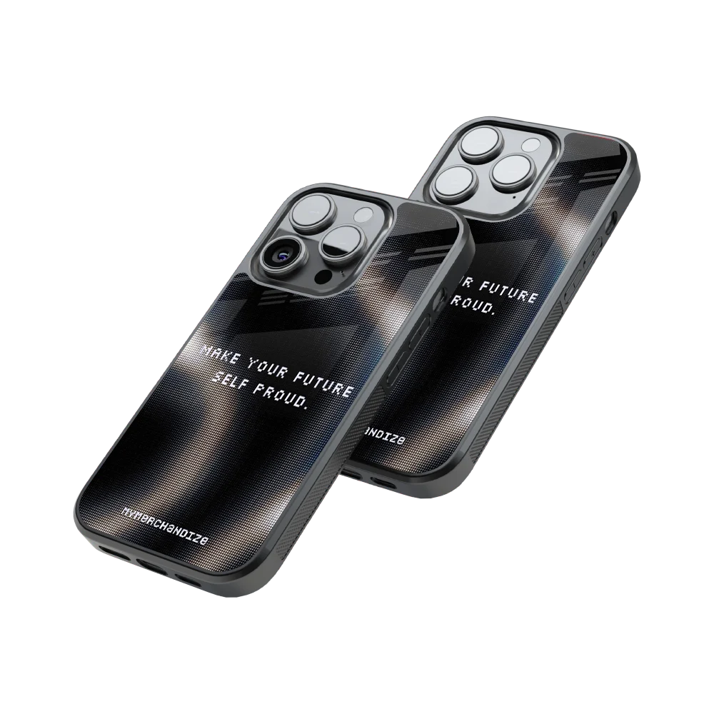 Protective Glass Back Phone Case Compatible with iPhone, Samsung, OnePlus, Pixel & More
