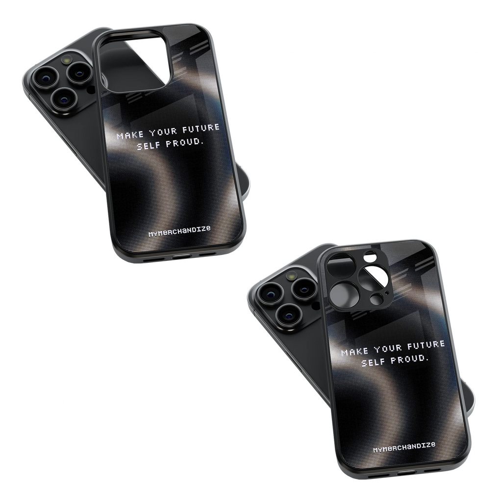 Trendy Glass Back Mobile Case for iPhone, Samsung, Redmi, OnePlus, Google Pixel, Motorola